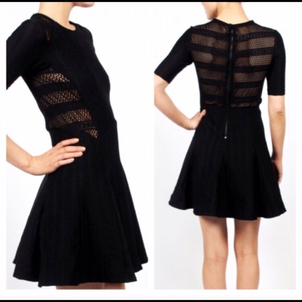 Rag and Bone black dress.